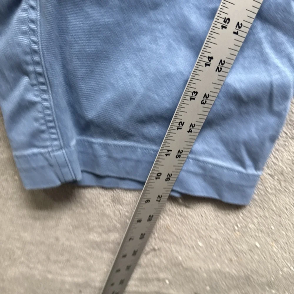 J. Crew Light Blue Cotton Chino Trousers